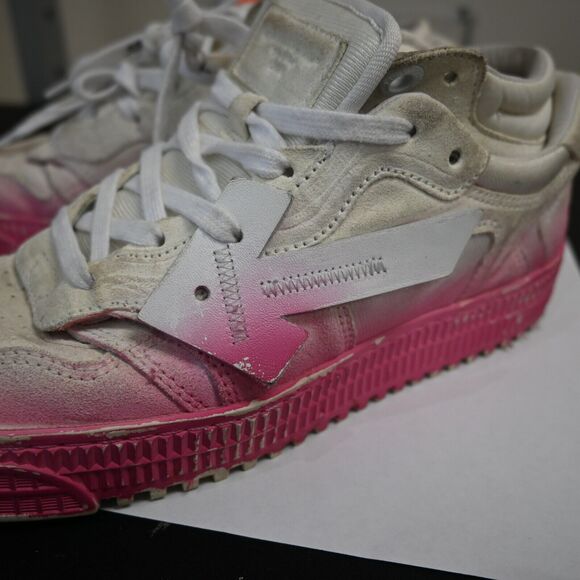 OFF-WHITE 3.0 Trainers Pink Ombre Chunky Sneakers Size 38 - Picture 6 of 14